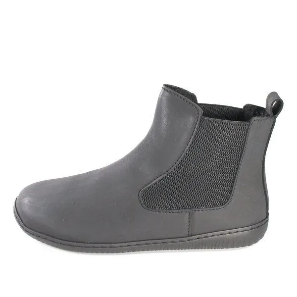 Fairticken Fairticken Gefütterte vegane Barefoot Chelsea Boots ABELA, Schwarz, – Produktbild 2 von 4