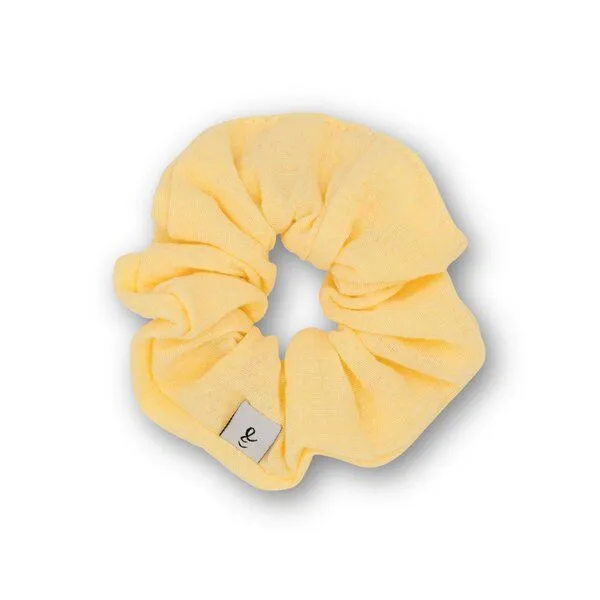 Hutch&Putch Hutch&Putch Musselin-Scrunchie • Kinder, Soft yellow, – Produktbild 2 von 2
