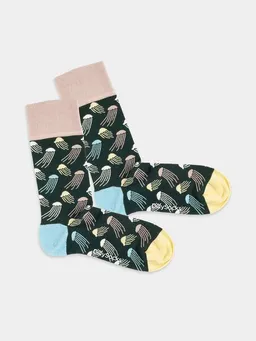 DillySocks DillySocks Bunte Socken, Bio Baumwolle, Jellyfish Jungle – Produktbild 1 von 1