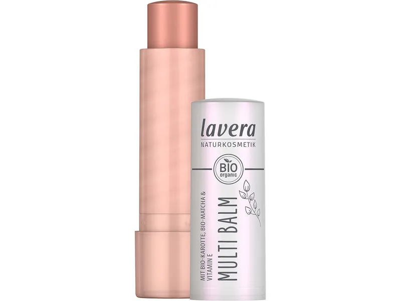 lavera lavera Bio-3in1-Multibalm als Lidschatten, Rouge & Lippenstift, sundown gold, 4,9 g – Produktbild 1 von 1