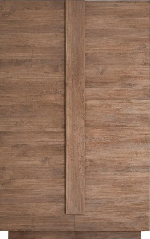 Home affaire Mehrzweckschrank Jupiter, Höhe 193 cm, Stauraumschrank 2 Türen - Soft Closing, Highboard, moderne Griffblende, FSC®, cleveres Stauraumkonzept, Braun, – Produktbild 2 von 5