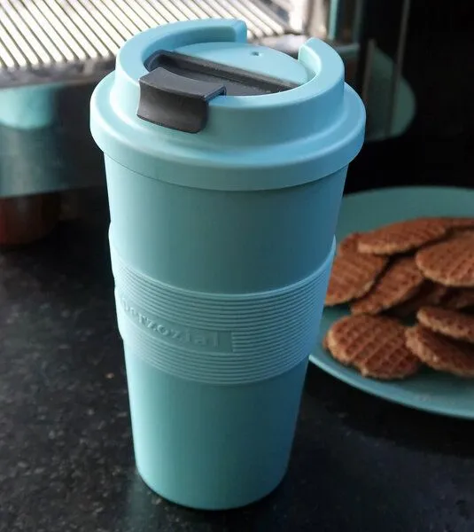 Zuperzozial Zuperzozial Coffee to-go Becher, Blau, – Produktbild 2 von 4