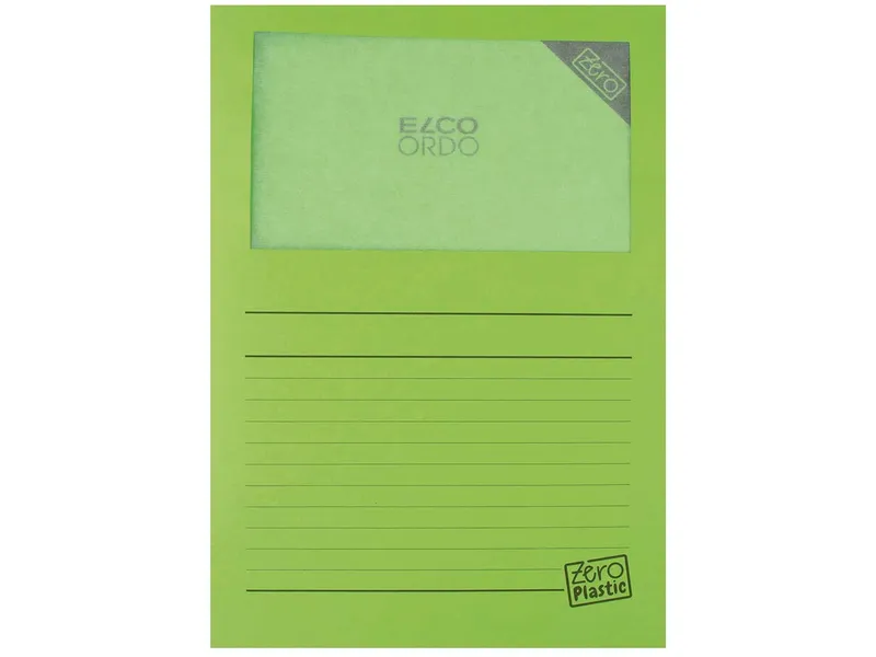 Elco 100 Elco Sichtmappe/Fenstermappe "Ordo zero" grün – Produktbild 1 von 1