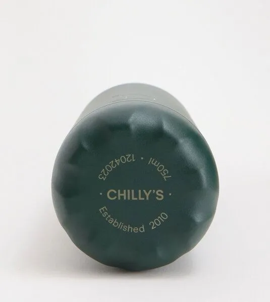 Chillys Chillys Trinkflasche isoliert aus Edelstahl, Grey, – Produktbild 5 von 8