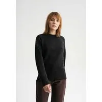 MELA Jacquard Strickpullover FAIZA | von MELA | Fairtrade & GOTS zertifiziert, Schwarz, – Produktbild 1 von 1