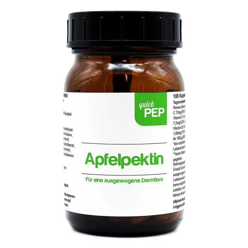 ALLPHARM Quickpep Apfelpektin Kapseln – Produktbild 1 von 1