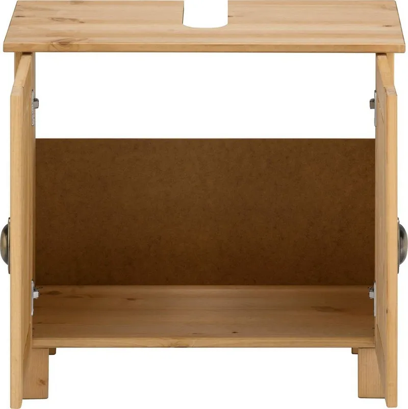 Home affaire Waschbeckenunterschrank Oslo Breite 60 cm, Beige, – Produktbild 4 von 5
