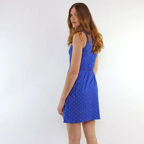 Gary Mash GARY MASH Kleid Madeline Hearts aus Modal®-Mix, Blau, – Produktbild 3 von 3