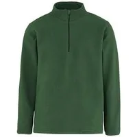 Neutral Neutral® Herren Unisex Fleece Troyer Pullover Viertelreißverschluss Quarter Zip von Neutral RPet Recyceltes Polyester Übergrösse bis 5XL, Bottle green, – Produktbild 1 von 1