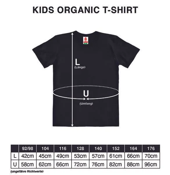 LOGOSH!RT LOGOSH!RT DC Comics Superman Logo Bio T-Shirt Print Kinder, Azurblau, – Produktbild 1 von 4