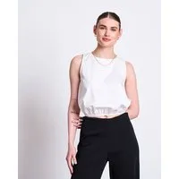 JAN N JUNE JAN N JUNE Weite Baumwoll Hose KOHRA, Schwarz, – Produktbild 1 von 1