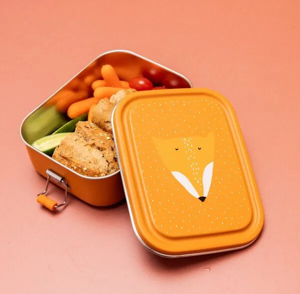 TRIXIE TRIXIE – Kinderbrotdose – Lunchbox aus Edelstahl – klein, Grey, – Produktbild 6 von 8