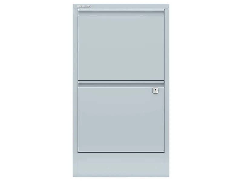 BISLEY Home BISLEY Home Schubladenschrank "PersonalFiler" mit 2 HR-Schübe, Lichtgrau, – Produktbild 1 von 1