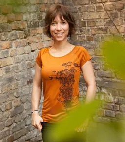 päfjes päfjes Pflanzen Kolibri V2 - Fair gehandeltes Tencel Frauen T-Shirt – Produktbild 1 von 1