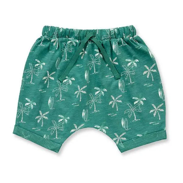 Sense Organics Sense Organics Baby Shorts, Modell MAGESH, Palmendruck, – Produktbild 1 von 3