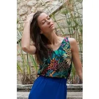 WiDDA berlin WiDDA berlin gemusterte Sommerbluse tropic aus ECOVERO® – Produktbild 1 von 1