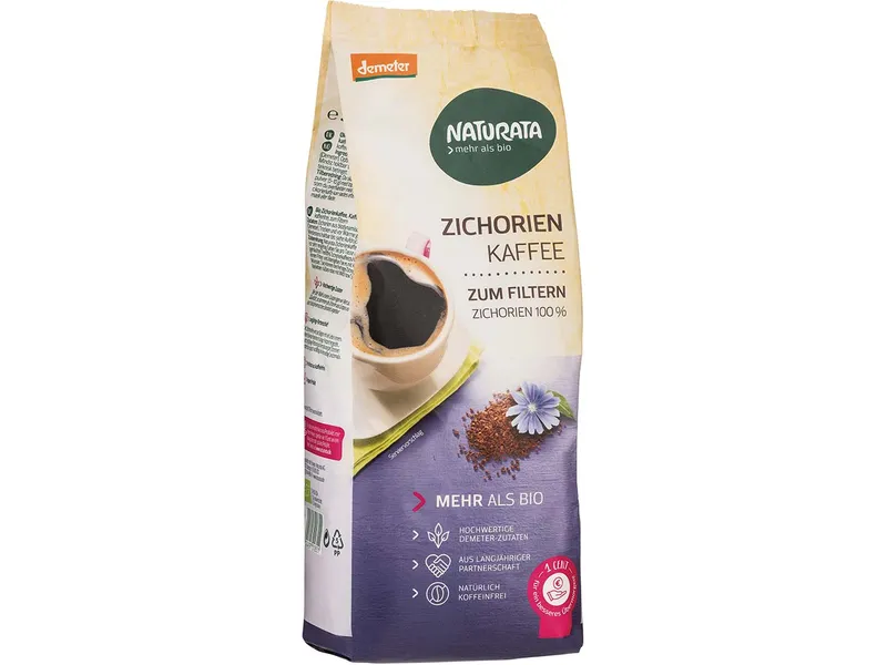 Naturata NATURATA Bio-Zichorienkaffee gemahlen, demeter-zertifiziert, 500 g – Produktbild 1 von 2