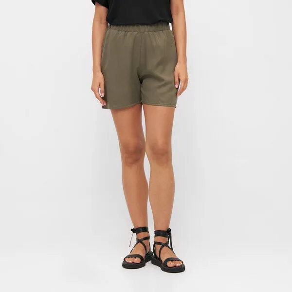 WiDDA berlin WiDDA berlin kurze Shorts in khaki aus TENCEL® – Produktbild 2 von 3