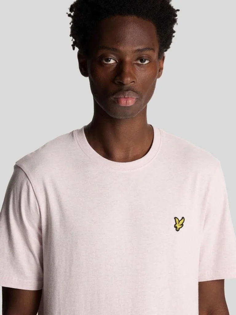 Lyle and Scott Lyle und Scott T-Shirt Heather Hellrosa - Größe XL, Pink, – Produktbild 5 von 5