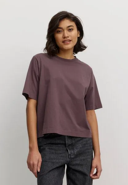recolution recolution T-Shirt AZOLLA, Dark grape, – Produktbild 3 von 4