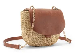 Lascana Lascana Umhängetasche Strandtasche, Minibag, Schultertasche, Tragetasche, Crossbody Bag, Handtasche Damen zum Umhängen in modischer Bast-Optik VEGAN – Produktbild 1 von 1