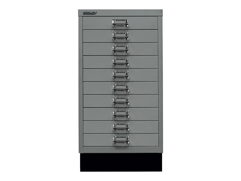 Bisley Bisley Schubladenschrank "MultiDrawer" DIN A3 mit 10 Schubladen silber – Produktbild 1 von 1
