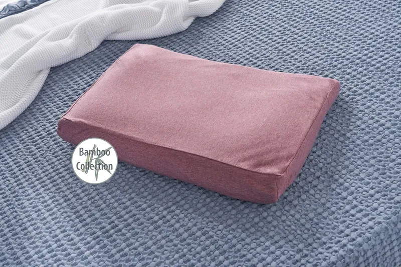 Theraline Theraline Kopfkissen, Melange rosenholz bamboo, – Produktbild 3 von 3