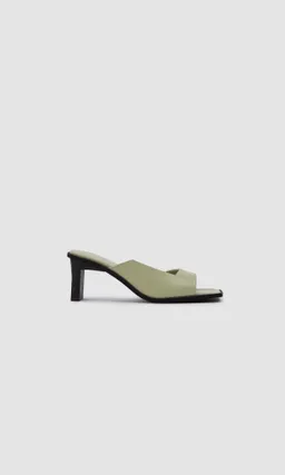 Prev Prev Damen vegan Hochhackige Sandalen Lyn Sage – Produktbild 1 von 1