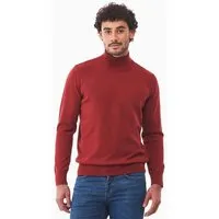 ORGANICATION ORGANICATION Rollkragenpullover aus Bio-Baumwolle, Merlot, – Produktbild 1 von 1