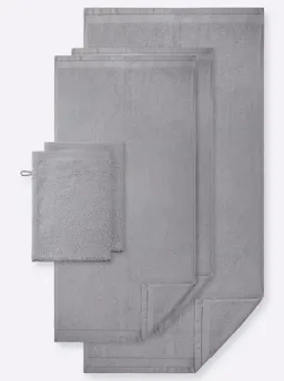 wäschepur Handtuch steingrau – Produktbild 1 von 1