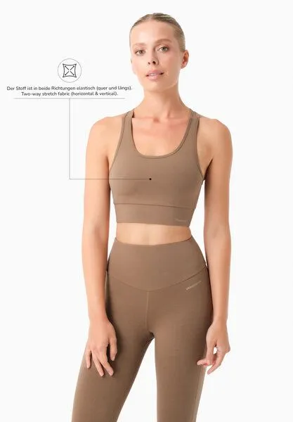 ORGANICATION ORGANICATION BIANNCA | Bralette aus Bio-Baumwolle, Gravel, – Produktbild 3 von 5