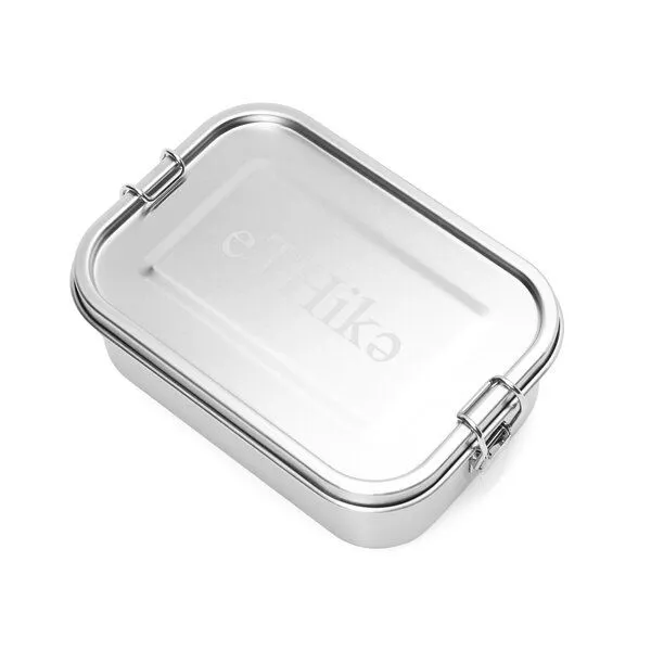 eTHikǝ eTHikǝ Nachhaltiges Familien‑Set aus Edelstahl – Servierteller Eulen + Lunchbox 800 ml (plastikfrei) - Im Set zum Vorteilspreis – Produktbild 3 von 4