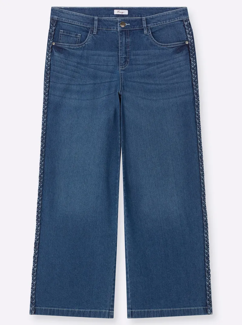 sheego Jeans blue-stone-washed, Blue-stone-washed, – Produktbild 2 von 2