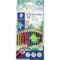 Staedtler Staedtler Noris colour Buntstifte, "Upcycled Wood", farbig sortiert, 12 Stk., – Produktbild 3 von 3