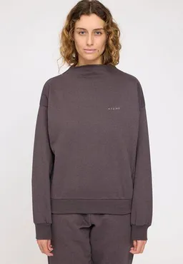 Mazine Mazine Mock Turtleneck Sweatshirt - aus Bio-Baumwolle – Produktbild 1 von 1