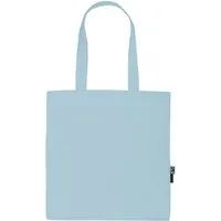 Neutral Neutral Bio-Baumwoll-Tragetasche mit langen Henkeln, light blue – Produktbild 1 von 1