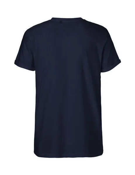 Neutral® - 3FREUNDE Neutral® - 3FREUNDE Männer T-Shirt Roll-Up, Navy, – Produktbild 2 von 4