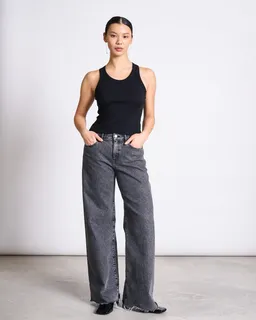 JAN N JUNE JAN 'N JUNE Damen vegan Tank Top Amager Schwarz – Produktbild 1 von 1