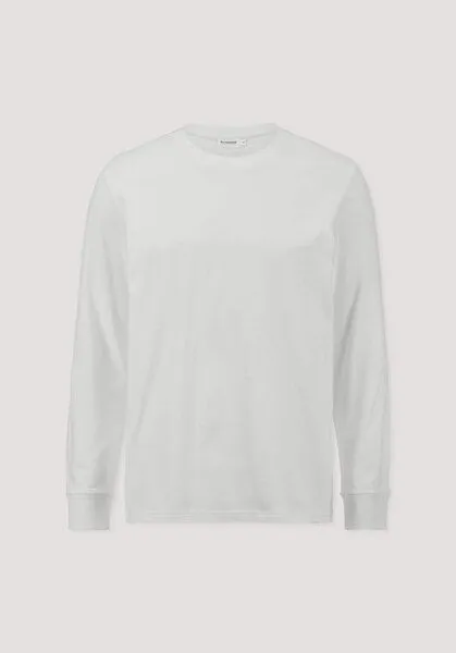 hessnatur hessnatur Jersey Longsleeve Relaxed aus reiner Bio-Baumwolle, Naturweiss, – Produktbild 5 von 6