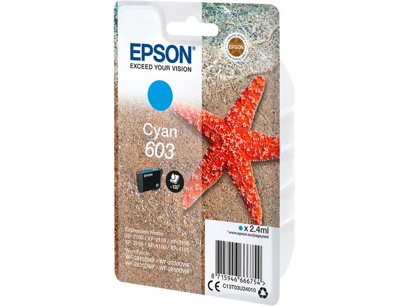 Epson Epson Tintenpatrone 603 cyan – Produktbild 1 von 3