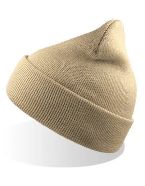 Atlantis Headwear Atlantis Headwear Atlantis Mütze mit Bund in 35 Farben erhältlich, Beige, – Produktbild 1 von 2
