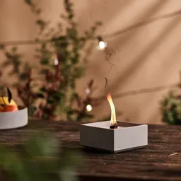 beske Betonfeuer® Beske-Manufaktur ´Meru´ M Dauerdocht Kerzenwachsrecycling – Produktbild 1 von 1