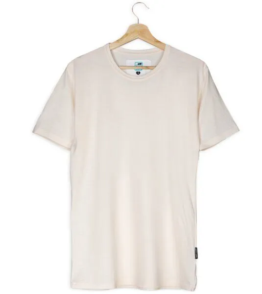 Gary Mash GARY MASH Basic Herrenshirt aus TENCEL Modal Mix, Écru, – Produktbild 2 von 3