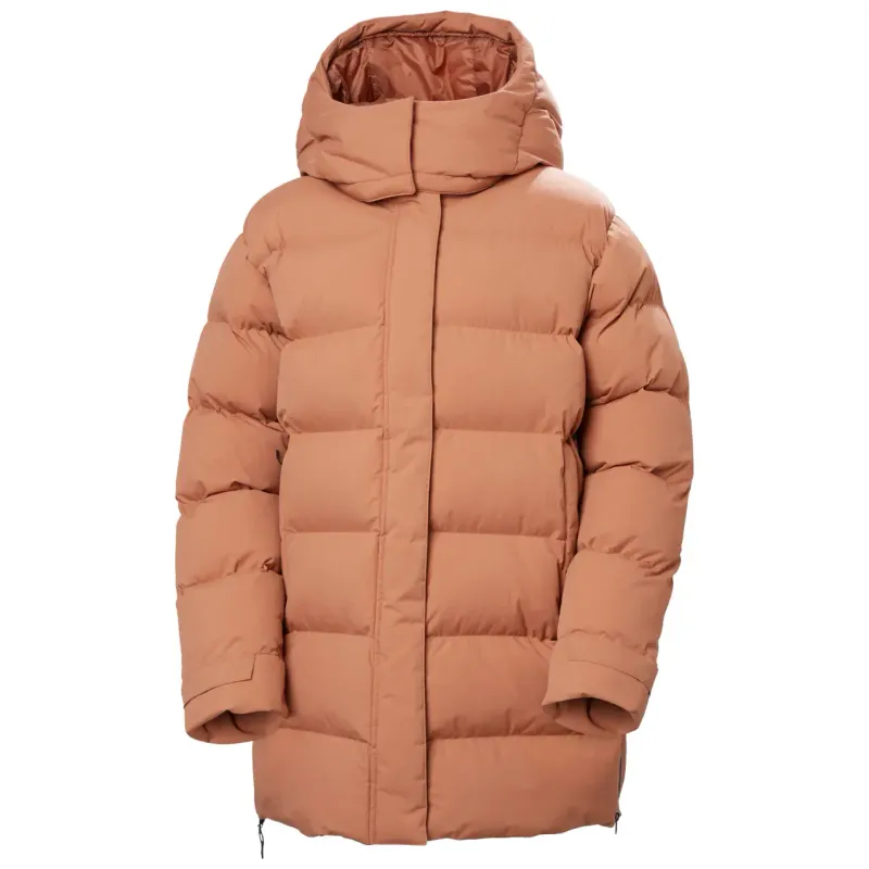Helly Hansen Lange Daunenjacke mit Kapuze, Damen Helly Hansen Aspire, Marron, – Produktbild 1 von 1