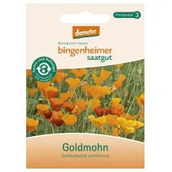 Bingenheimer Saatgut Goldmohn – Produktbild 1 von 1