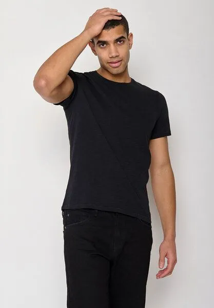 GreenBomb GREENBOMB Basic T-Shirt Spice, Black, – Produktbild 2 von 4