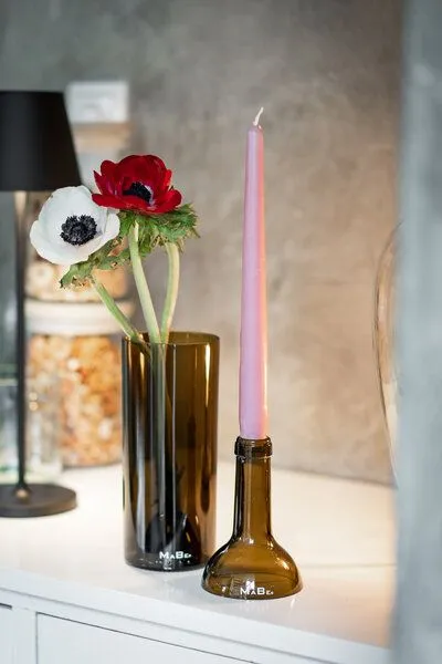 MaBe MaBe Merlot Set Vase & Kerzenständer – Produktbild 3 von 4