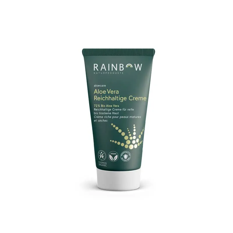 Rainbow Gesellschaft für Naturprodukte Rainbow Gesellschaft für Naturprodukte RAINBOW Aloe Vera Reichhaltige Creme 50 ml Creme – Produktbild 1 von 1