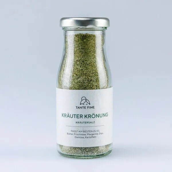 Tante Fine Tante Fine Gewürz Allrounder KRÄUTER KRÖNUNG * Kräutersalz * Bio Gewürzmischung * – Produktbild 1 von 1