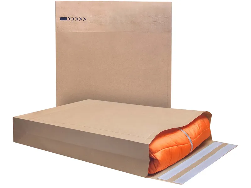 Bong Bong 100 Versandtaschen 'e-Green' 500x400x100 mm, 2xHK, braun 110 g/m² – Produktbild 1 von 1